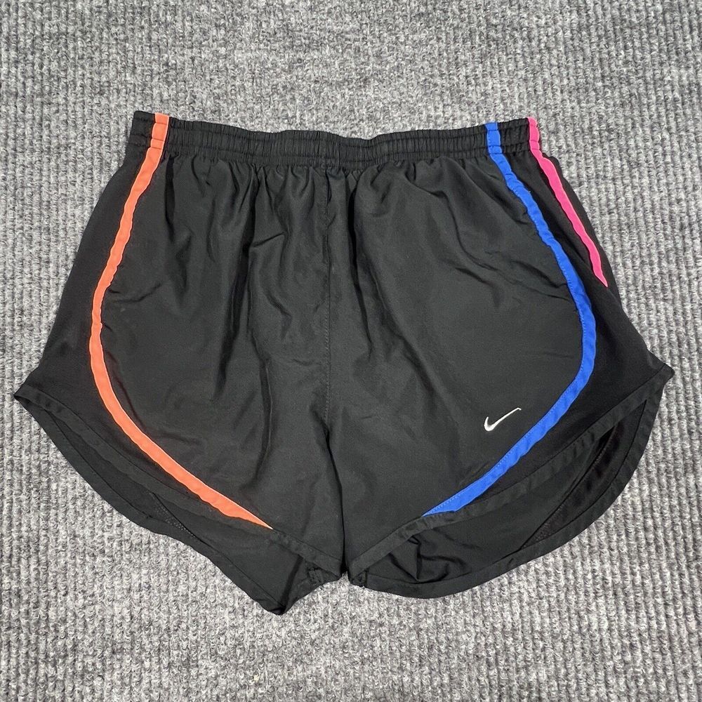 Nike Dri-Fit Shorts Womens Small Black Running Track Active Sports Exercise